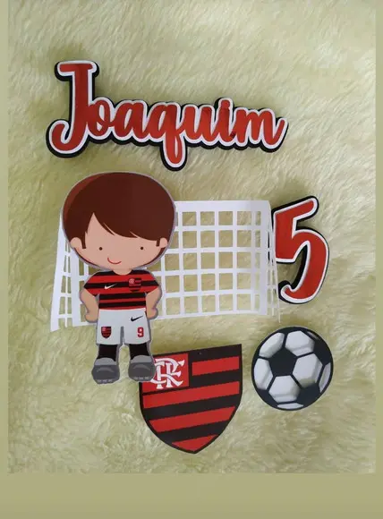Arquivo De Corte Topo Flamengo Menino Trave Bola