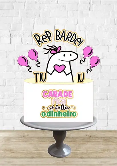 Arquivo de Corte Topo Flork Cara de Rica Mais Falta Dinheiro