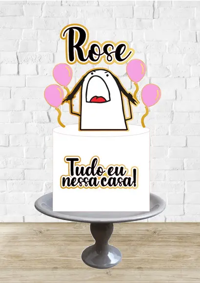 Arquivo de Corte Topo Flork Tudo Eu Nessa Casa