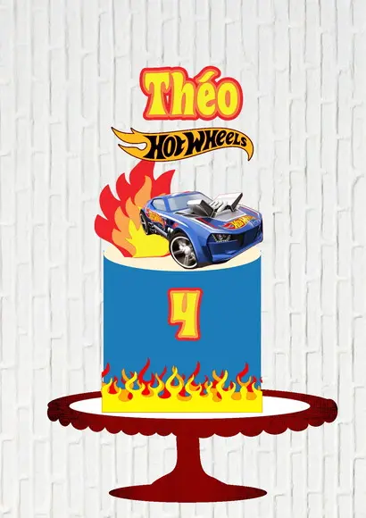 Arquivo de Corte Topo Hot Wheels