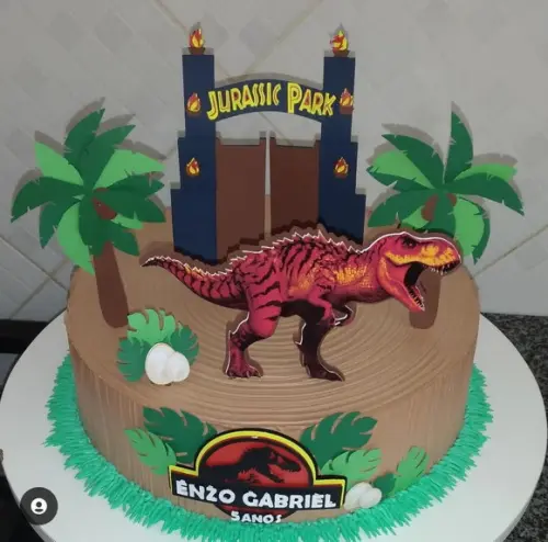 Arquivo de Corte Topo Jurassic Park Portao