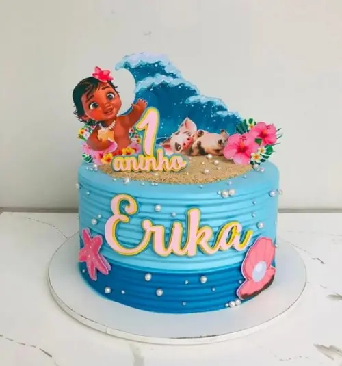 Arquivo de Corte Topo Moana Baby Ondas