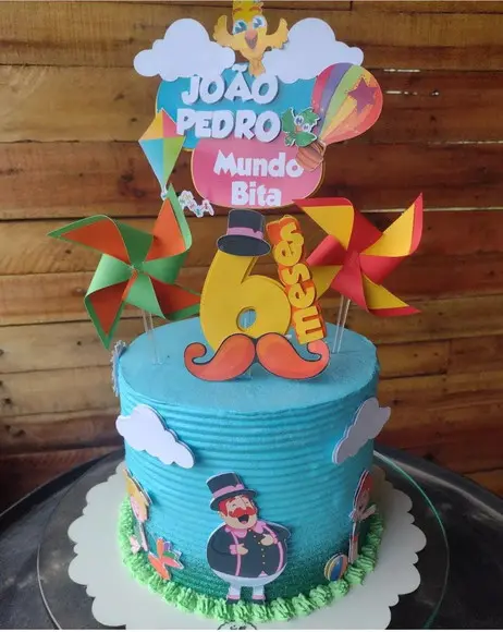 Arquivo De Corte Topo Mundo Bita Catavento Camadas