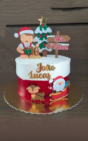 Arquivo de Corte Topo Natalino Bebe Camadas