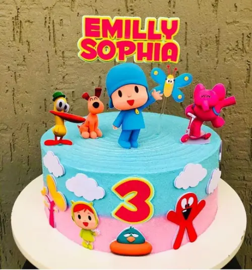 Arquivo de Corte Topo Pocoyo Menina
