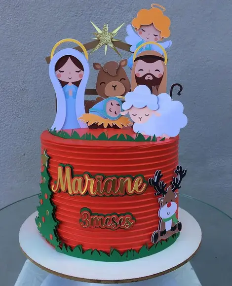 Arquivo de Corte Topo Presepio Natal