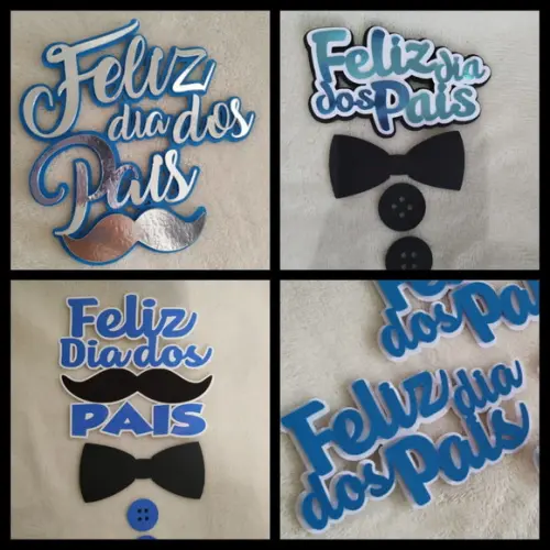 Arquivo de Corte Topos de Bolo Dia dos Pais