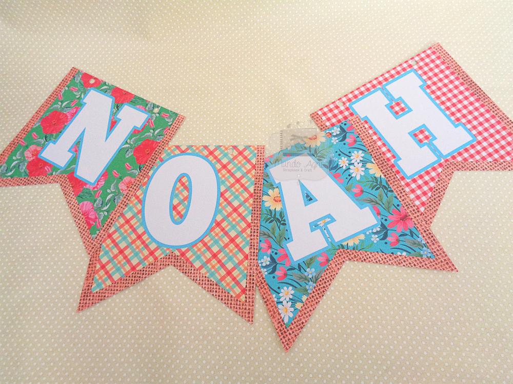 Bandeirinha Personalizada Festa Junina