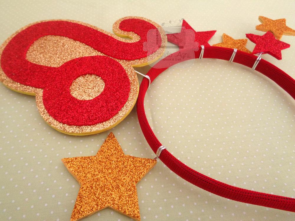 Tiara Carnaval - Leão Coleção Signos