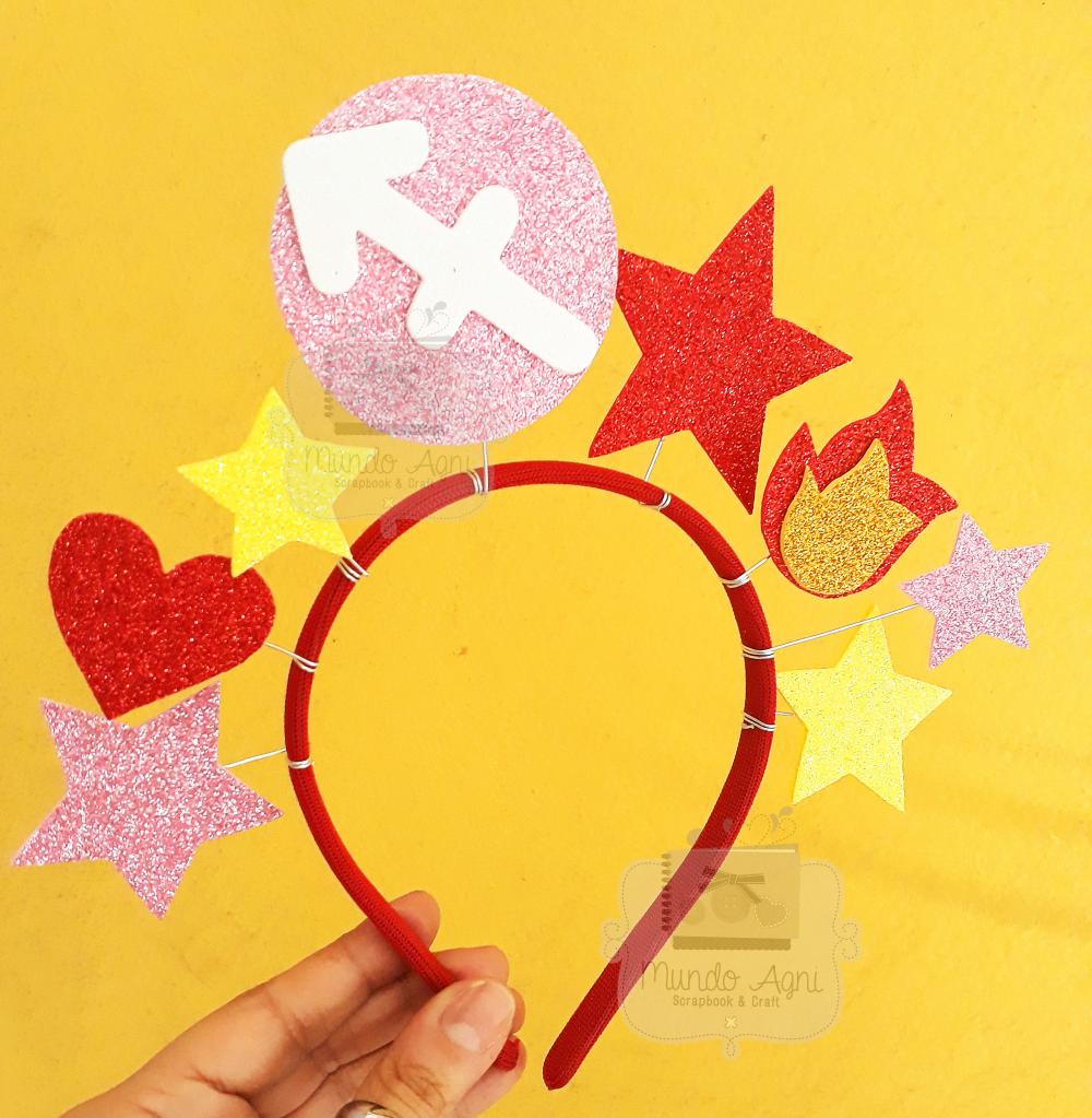 Tiara Carnaval - Sagitário Coleção Signos