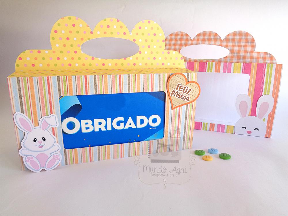 Porta Caixa de Bombons - Páscoa