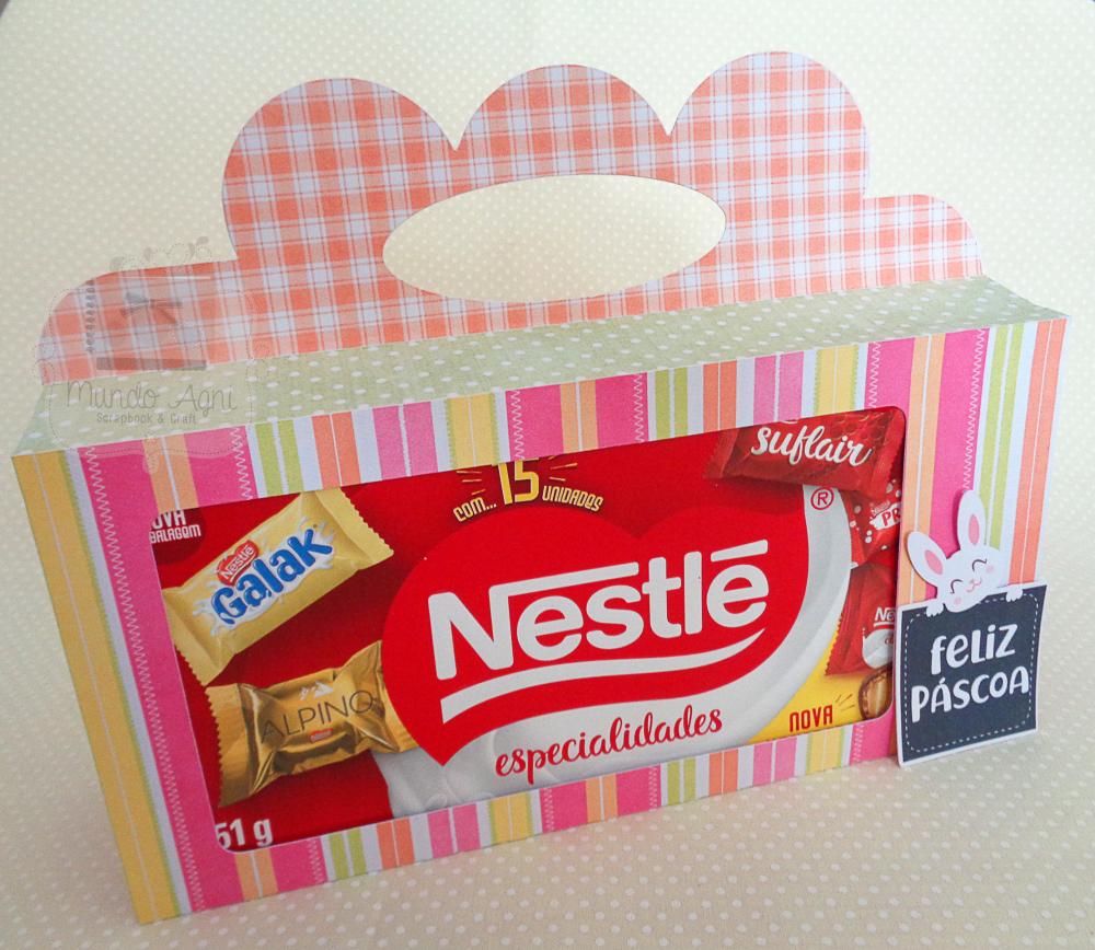 Porta Caixa de Bombons - Páscoa