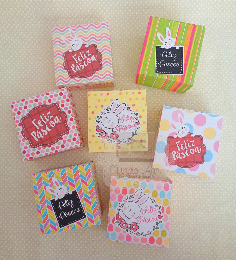 Caixa para Brownie - Páscoa