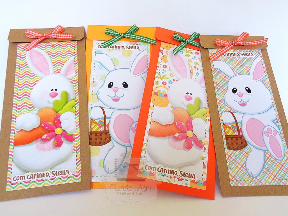 Envelope Barra de Chocolate 150g - Páscoa