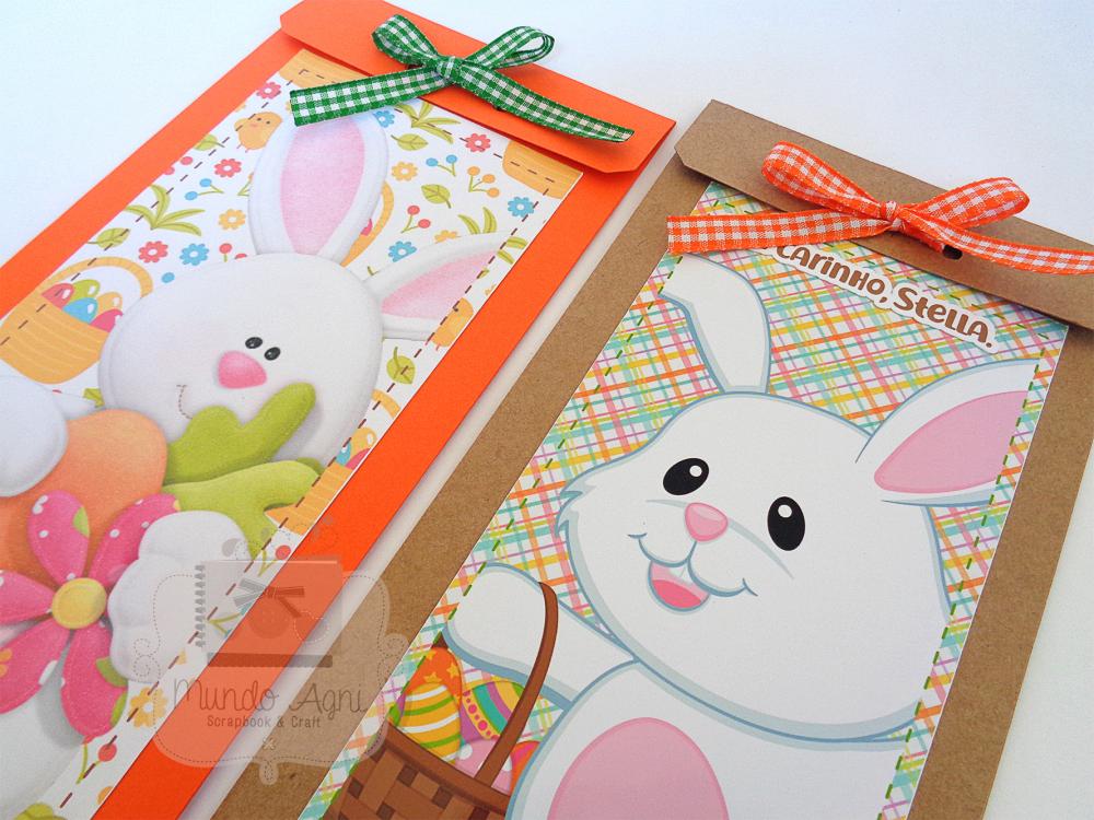 Envelope Barra de Chocolate 150g - Páscoa