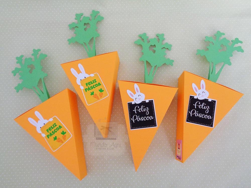 Caixa Cenoura Páscoa