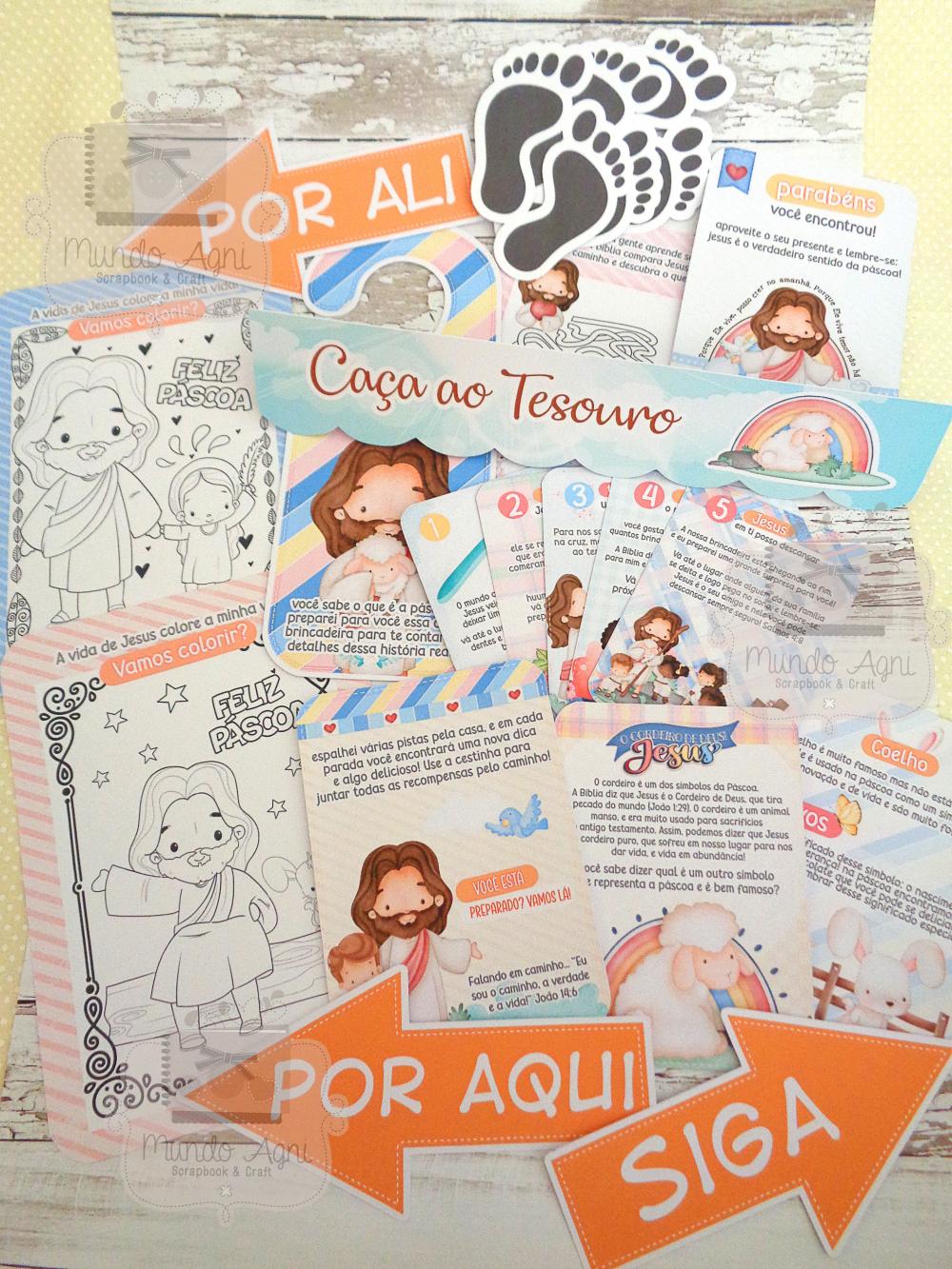 Caça ao Tesouro Evangélico Páscoa Cristã 2