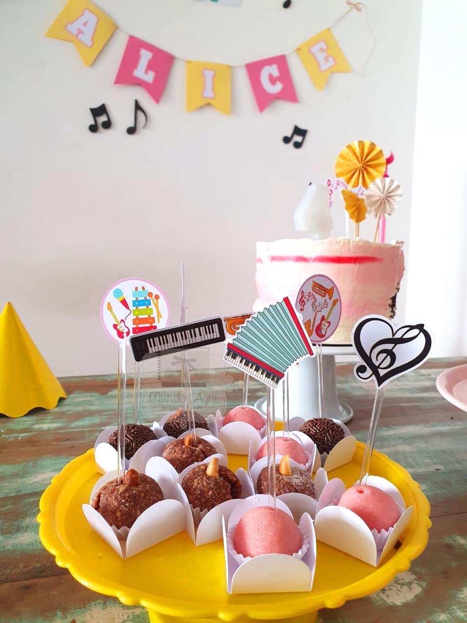 Topper para Docinhos