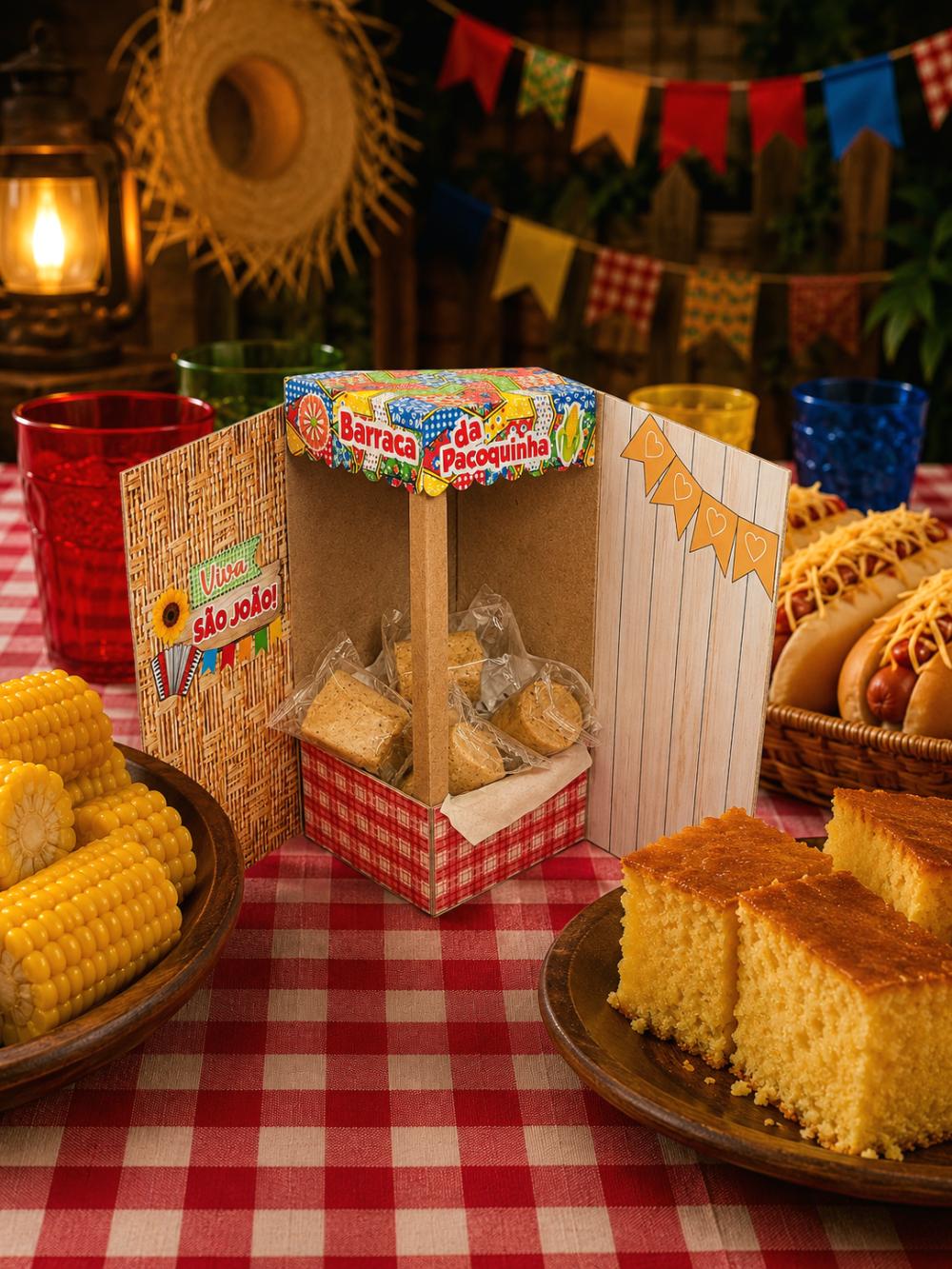 Barraquinha para Doces Decoração Festa Junina