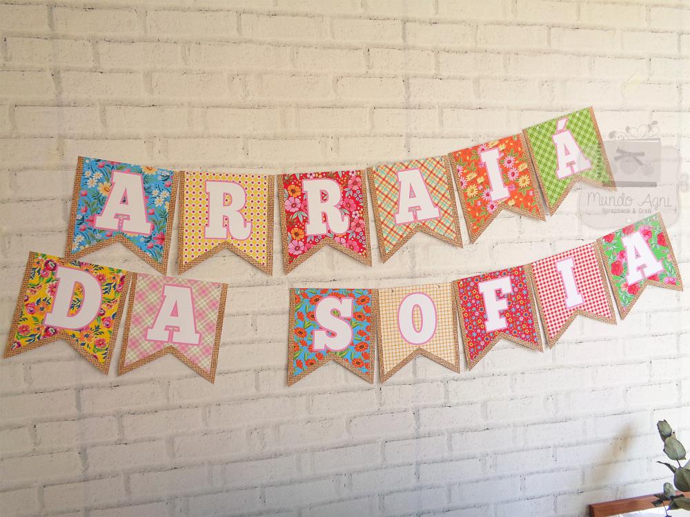 Bandeirolas Personalizadas Festas Juninas