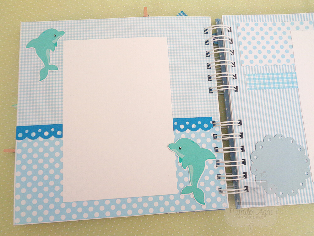 Álbum Scrapbook Personalizado 20x20cm