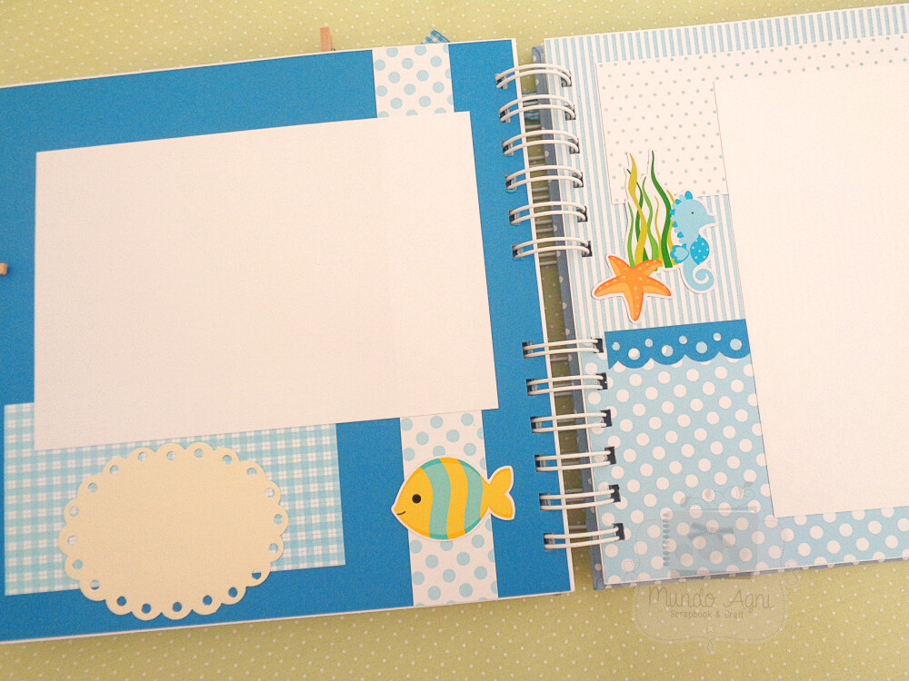 Álbum Scrapbook Personalizado 20x20cm