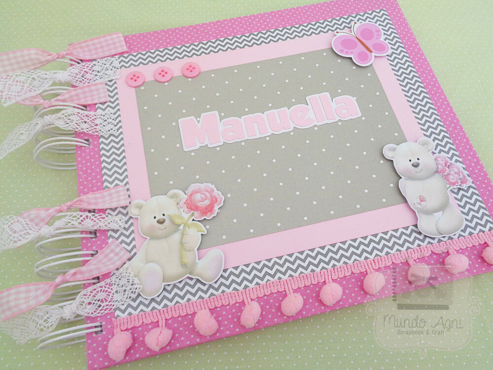 Scrapbook Álbum de fotos Folhas Lisas