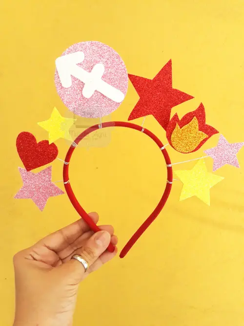 Tiara Carnaval - Sagitário Coleção Signos