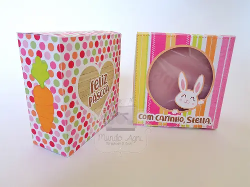 Caixa para Brownie - Páscoa