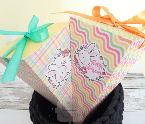 Caixa Cone Personalizada Bombons ou Doces