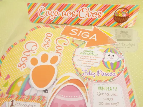 Kit Caça aos Ovos Páscoa Exclusivo