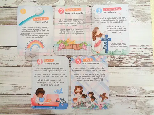 Caça ao Tesouro Evangélico Páscoa Cristã 2