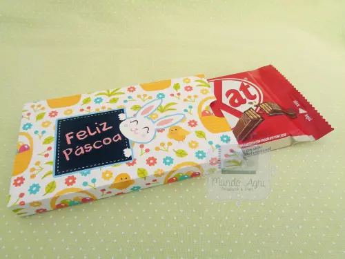 Caixinha Personalizada para Kitkat Páscoa