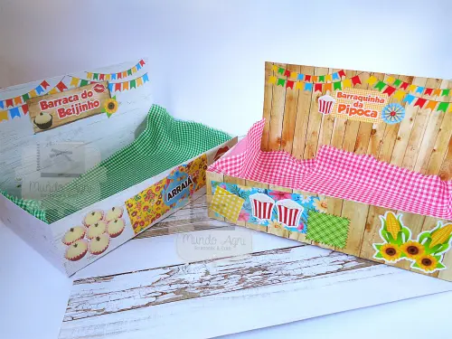Bandeja para Doces Decoração Festas Juninas