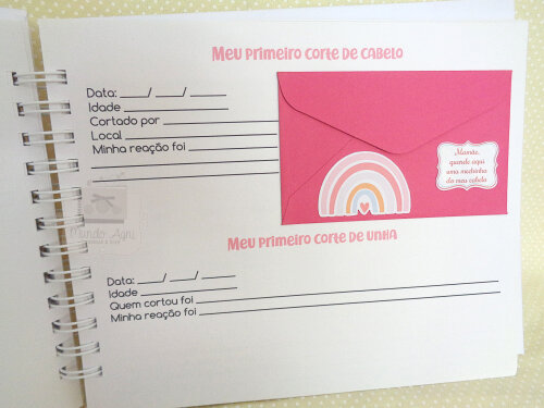 Livro do Bebê Personalizado menina