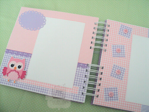 Álbum de fotos Personalizado Scrapbook 20 folhas