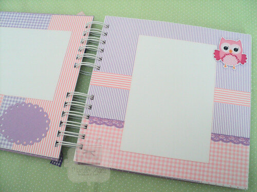 Álbum de fotos Personalizado Scrapbook 20 folhas