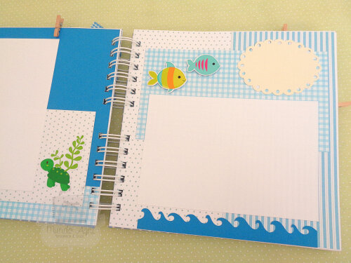 Álbum Scrapbook Personalizado 20x20cm
