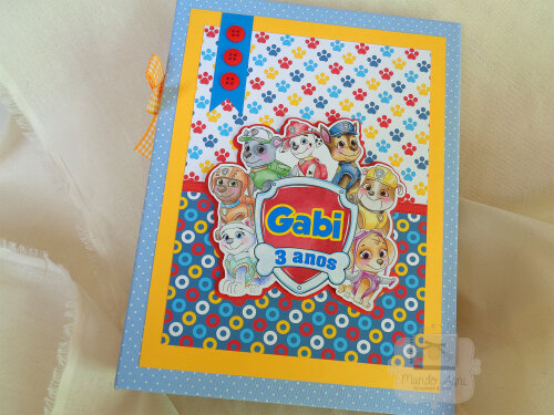 Álbum para 200 fotos Scrapbook personalizado