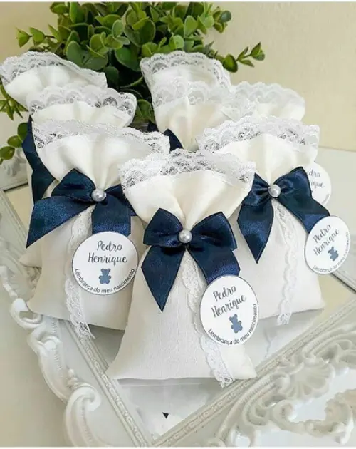 10 Sache Perfumado para Lembrancinha de batizado, chá de bebê, 
