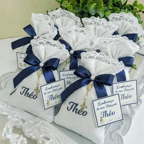 10 Sache Perfumado bordado com nome para Lembrancinha de batizado, chá de bebê, lembranca de maternidade, chá revelação. - Cópia - Cópia