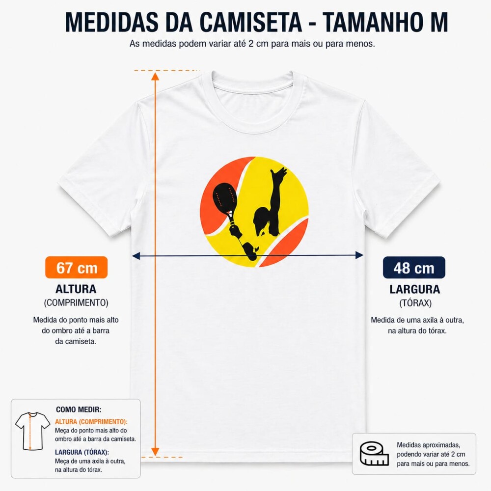 Camiseta Esportiva Branca Personalizada - Oxford 100% Poliéster