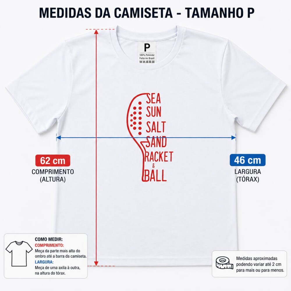 Camiseta Esportiva Branca Personalizada - Oxford 100% Poliéster