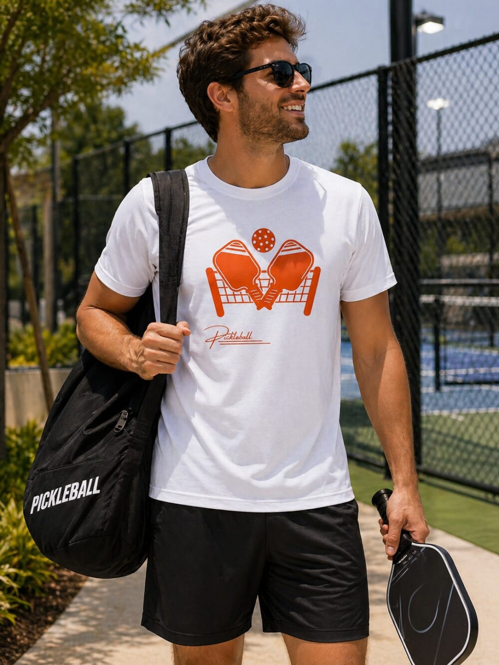 Camiseta Esportiva Branca Personalizada - Oxford 100% Poliéster