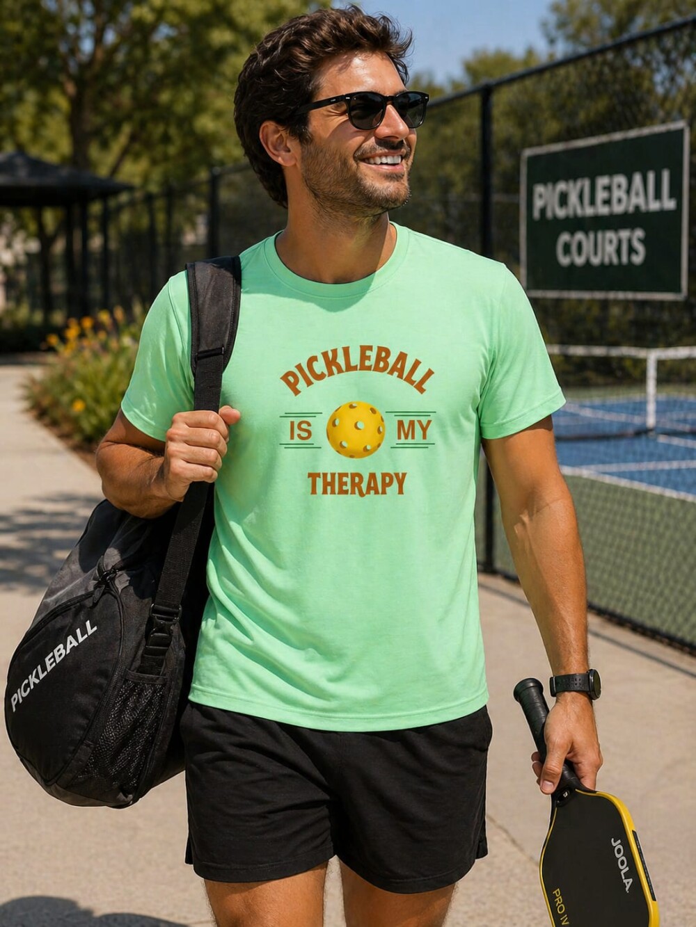 Camiseta Esportiva Verde Personalizada - Oxford 100% Poliéster