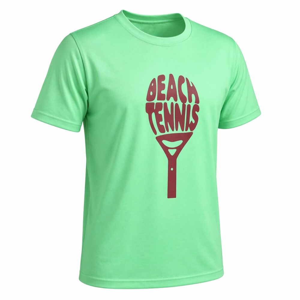 Camiseta Esportiva Verde Personalizada - Oxford 100% Poliéster