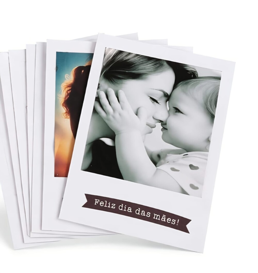 Caixa Presente para a Mãe com Kit Fotos Personalizadas