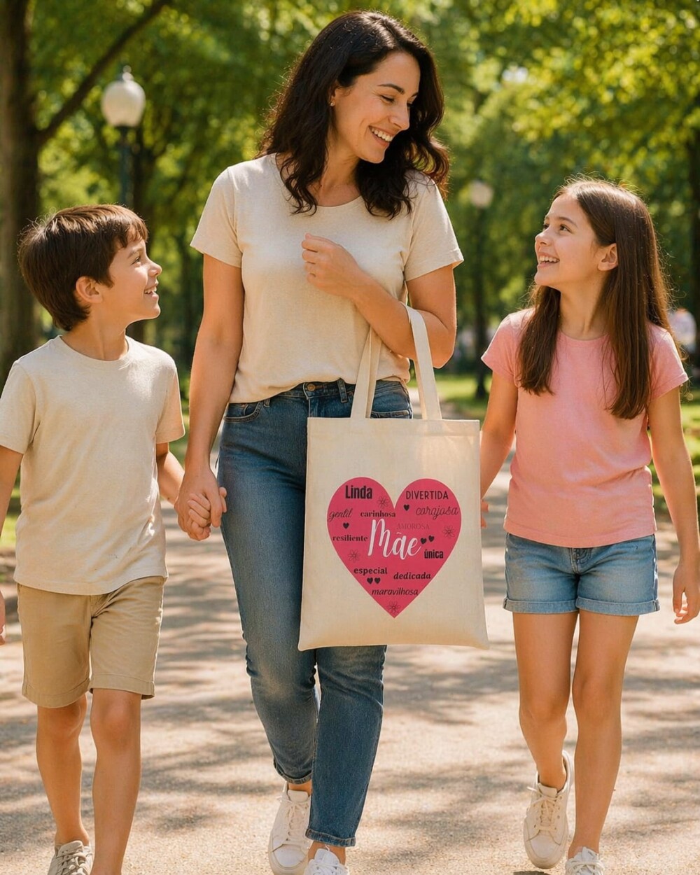Bag para as Mães em Oxford Poliéster Personalizada