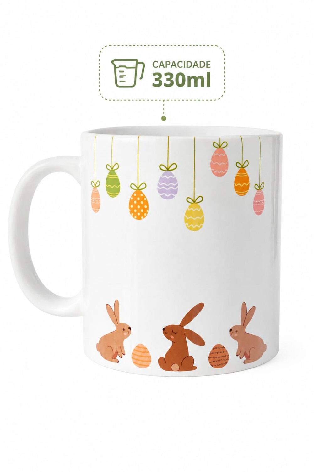 Kit Infantil com Caneca de Polímero e Toalhinhas para Mesa e Mã