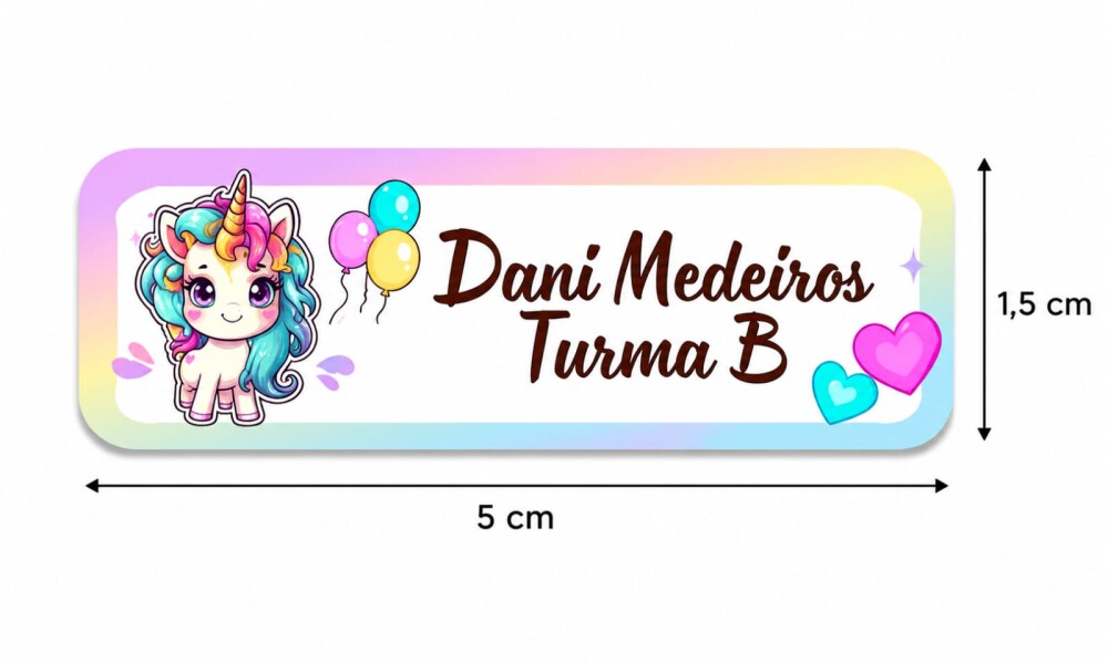 Etiqueta Termocolante para Uniformes